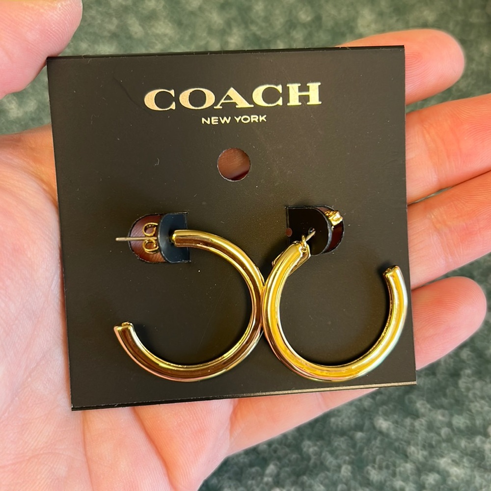 Coach earrings